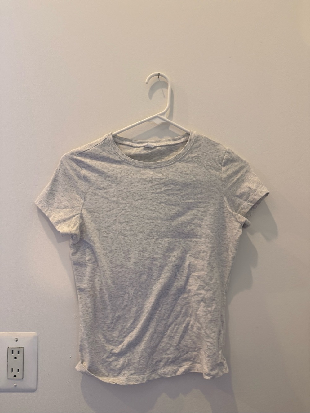 Garage Light Gray Crew Neck Tee